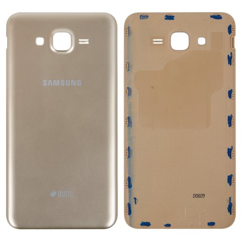Задня кришка батареї для Samsung J700H DS Galaxy J7, золотиста