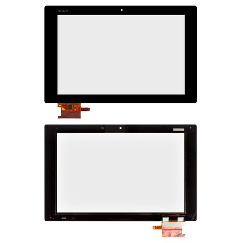 Сенсорный экран для Sony Xperia Tablet Z2, черный, тип 2, #54,20015,537