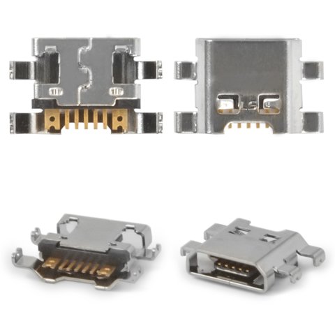 Конектор зарядки для LG D618 G2 mini Dual SIM, D620 G2 mini, G3s D722, G3s D724, K10 Power M320G, K10 Power X500, K4 2017  M160, K8 2017  M200N, Q6 M700, Stylus 2 K520, X Cam K580, X Power K220DS, X power2, X Screen K500N, X View K500DS, 7 pin, micro USB тип B