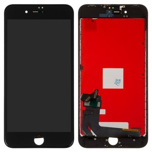 Дисплей для iPhone 8 Plus, черный, с рамкой, Copy, tianma
