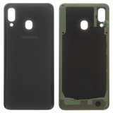 Задня панель корпуса для Samsung A205F/DS Galaxy A20, чорна