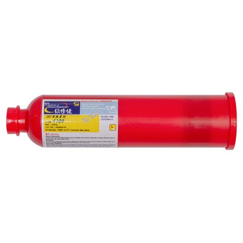Клей Mechanic 4109, красный, для SMT, 200 г, compound