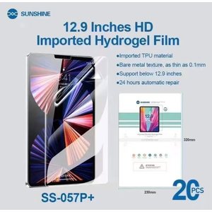 Гидрогелевая плёнка Sunshine SS 057P+, 320 мм, 230 мм, 20 шт., 12,9"