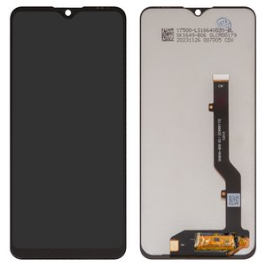 Дисплей для ZTE Blade A7S 2020 , черный, без рамки, High Copy, SKI649 B08 V0.1