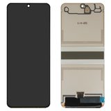 Дисплей для Samsung F731 Galaxy Z Flip5, чорний, без рамки, High Copy