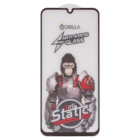 Защитное стекло Gorilla для Samsung A155 Galaxy A15, M346 Galaxy M34, совместимо с чехлом, Full Glue, Anti Static, черный