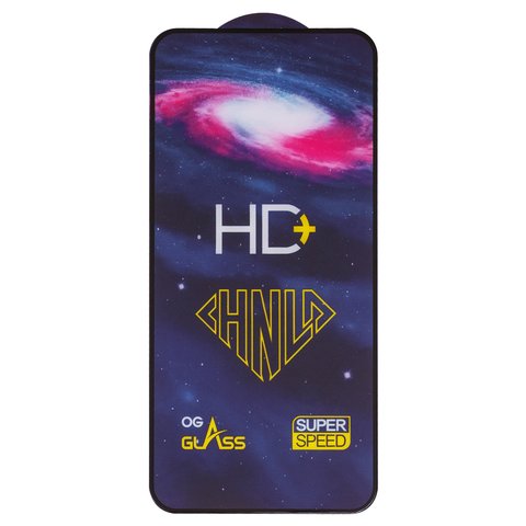 Защитное стекло HD+ для Samsung A366 Galaxy A36, 0,33 мм 9H, совместимо с чехлом, Full Glue, черный