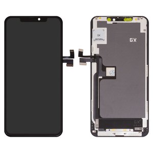 Дисплей для iPhone 11 Pro Max, черный, с рамкой, Copy, TFT , GX
