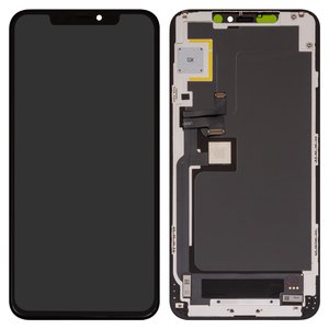 Дисплей для iPhone 11 Pro Max, черный, с рамкой, Copy, TFT , GXYK
