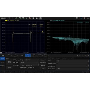 Программное расширение "Рефлектометр" SIGLENT SNA5000 TDR