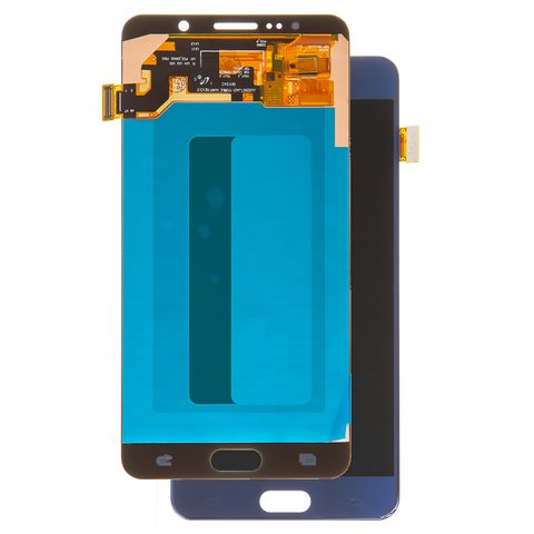 Дисплей для Samsung N9200 Galaxy Note 5, N920C Galaxy Note 5, N920F Galaxy Note 5, синий, без рамки, High Copy, OLED 