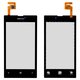 Touchscreen compatible with Nokia 520 Lumia, 525 Lumia, (Copy, black)