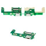 Flat Cable compatible with Huawei Enjoy 5, Y6 Pro, (microphone, charge connector, Copy, charging board)