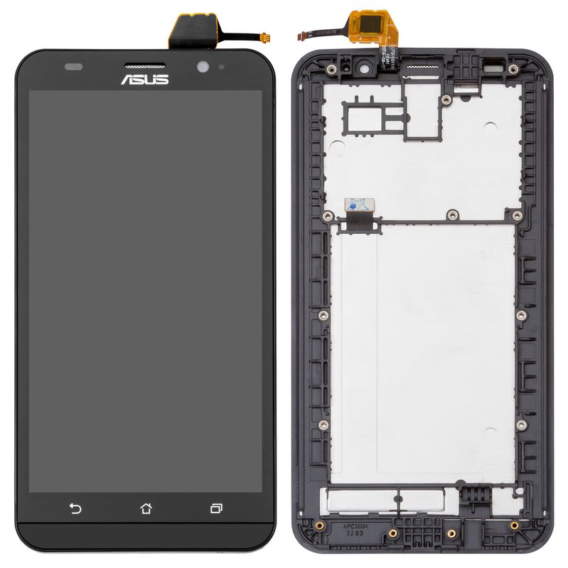 LCD compatible with Asus ZenFone 2 (ZE551ML), (black, AUO FHD) - All Spares