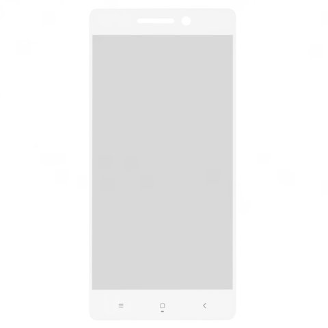 Tempered Glass Screen Protector All Spares compatible with Xiaomi Redmi 3, Redmi 3S, Full Screen, white, This glass covers the screen completely. 