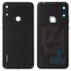 Housing Back Cover compatible with Huawei Y6 (2019), Y6 Prime (2019), (black, midnight black)