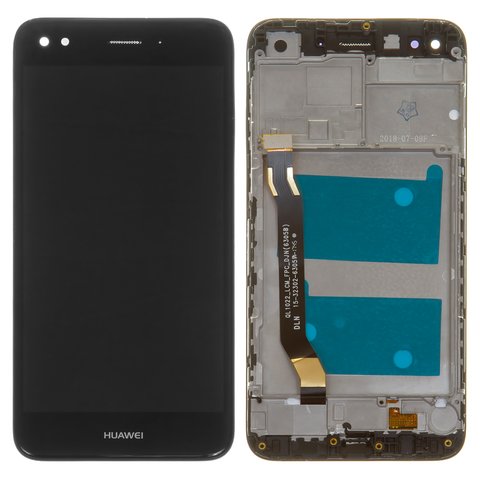 Дисплей для Huawei Nova Lite 2017 , P9 Lite mini, Y6 Pro 2017 , черный, с рамкой, High Copy, SLA L02, SLA L22, SLA L03