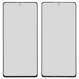 Housing Glass compatible with Samsung G770 Galaxy S10 Lite, (black)