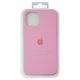 Case compatible with Apple iPhone 12, iPhone 12 Pro, (pink, Original Soft Case, silicone, light pink (06))