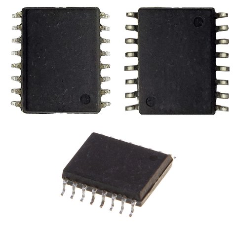 Microcircuito controlador de alimentación NSI6602AD, SOIC 16