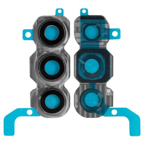 Camera Lens compatible with Samsung A546 Galaxy A54 5G, black, with frames 