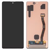 Pantalla LCD puede usarse con Samsung G770 Galaxy S10 Lite, negro, sin marco, High Copy, (OLED)