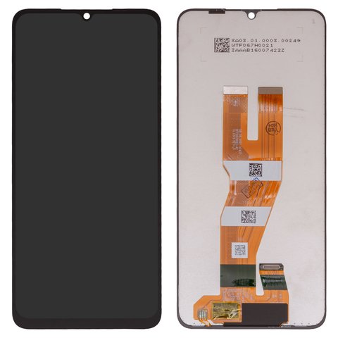 LCD compatible with Samsung A055 Galaxy A05, black, without frame, Original PRC , original glass 