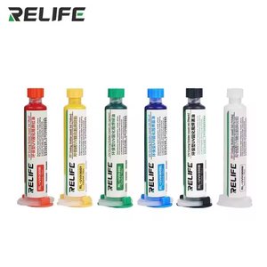 Máscara de soldadura RELIFE RL UVH900B, negra, 10 ml, UV