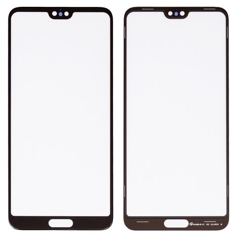 Vidrio de carcasa G+OCA PRO puede usarse con Huawei P20 Pro, con película OCA, negro