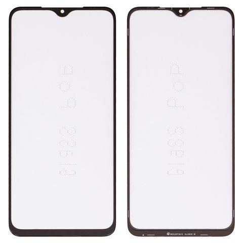 Vidrio de carcasa G+OCA PRO puede usarse con Xiaomi Poco M3, Redmi 9T, con película OCA, negro