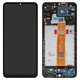 LCD FLYCDI compatible with Samsung A047 Galaxy A04s, A136 Galaxy A13 5G, (black, with frame, FPC651060V0)