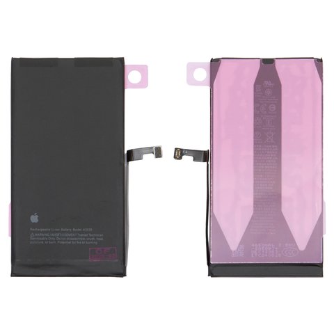 Battery compatible with iPhone 15 Plus, Li ion, 3.867 V, 4650 mAh, High Capacity, A3039 , original IC 
