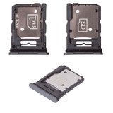 Sujetador de tarjeta SIM puede usarse con Motorola Moto G85, gris, urban grey