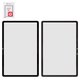 Housing Glass G+OCA PRO compatible with Samsung X700 Galaxy Tab S8 Wi-Fi, X706 Galaxy Tab S8 5G, (with OCA film, black)
