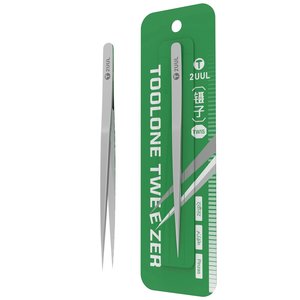 Pinzas para smd 2UUL TW15, recta, 140 mm, no magnético