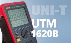 Видеообзор цифрового микроомметра UNI-T UTM1620B (UT620B)