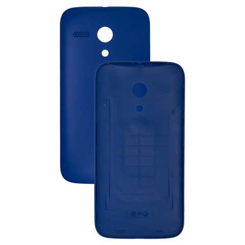 Battery Back Cover compatible with Motorola XT1032 Moto G, XT1033 Moto G, XT1036 Moto G, dark blue 