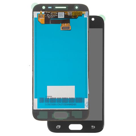 LCD compatible with Samsung J330 Galaxy J3 2017 , black, without frame, original change glass 