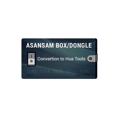 Asansam Box Dongle Conversion to Hua Tools HUA + HMI + HQT 