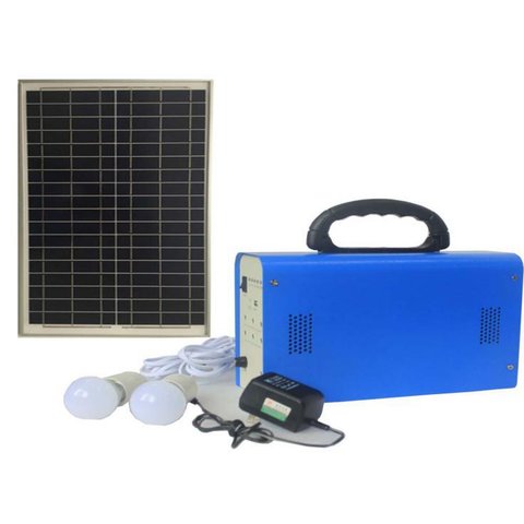 DC Portable Solar Power System, 30 W, 12 V 18 Ah, Poly 18 V 30 W