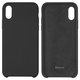 Case Baseus compatible with Apple iPhone XS, (black, Silk Touch) #WIAPIPH58-ASL01