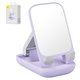 Holder Baseus Seashell Series, (purple, plastic, with mirrow) #B10551501511-00