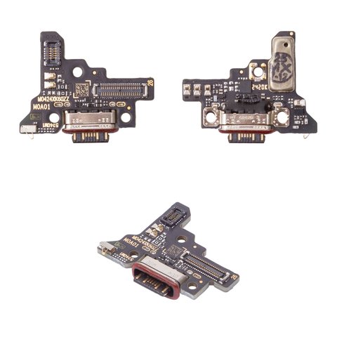 Flat Cable compatible with Xiaomi 13T, 13T Pro, charge connector, with components, Original PRC , charging board 