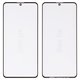 Housing Glass G+OCA PRO compatible with Xiaomi Poco F5 Pro, Redmi K60, Redmi K60 Pro, (with OCA film, black)