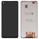 LCD compatible with Samsung A217 Galaxy A21s, (black, without frame, FLYCDI)