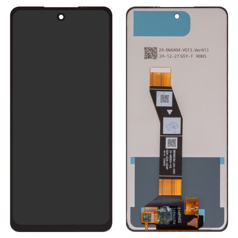LCD compatible with Motorola Moto G04, Moto G04s, Moto G24, Moto G24 Power, black, without frame, Original PRC , XT2423 1, XT2421 2, XT2421 3