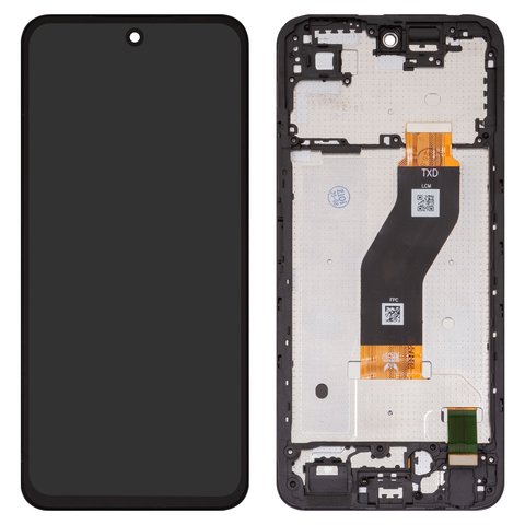 LCD compatible with Infinix Smart 10 X6725 , Smart 10 Plus X6725B , black, with frame, High Copy 