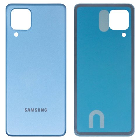 Задняя панель корпуса для Samsung M325 Galaxy M32, голубая, High Copy