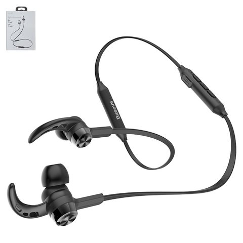 Auricular Baseus S06, inalámbrica, de vacío, cable plano, negra, con cable micro USB Tipo B, #NGS06 01