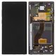 Pantalla LCD puede usarse con Samsung N970F Galaxy Note 10, negro, con marco, Original (PRC)